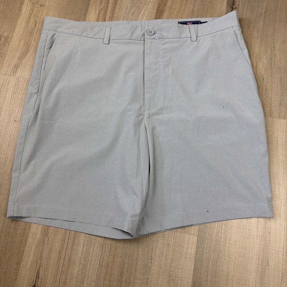 Vineyard Vines Breaker Shorts Men's 38 Gray Performance Performance Stretch NWOT